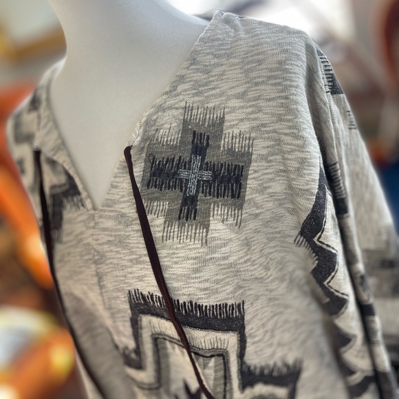 NWOT Double D. Ranch Fringe western Poncho - Picture 3 of 9